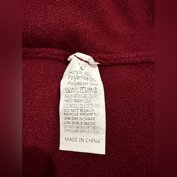 NWT Elegant Red Women's Dress L - Picture 11 of 11